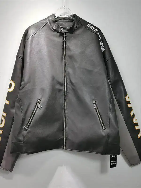 Leather Needle Heavy - Veste en cuir épaisse VAVA, veste