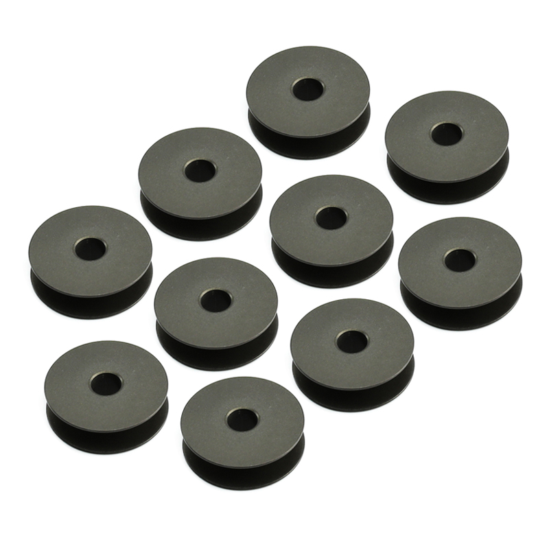 Sewing Zigzag - 10 bobines métalliques B1809-761-000 compatibles avec