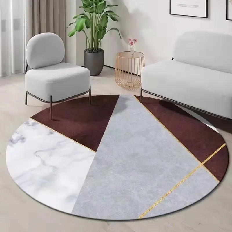 Century Textile & Sewing Supply Hours - ~O~ Tapis rond géométrique avec un