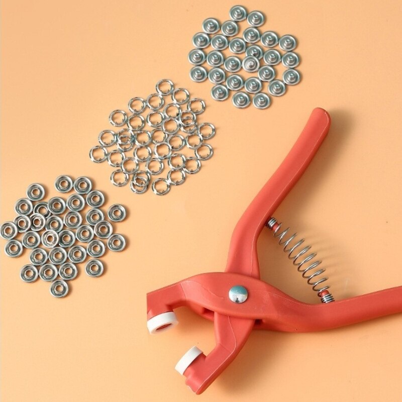 Snap Button Plier - Ensemble de pinces à cinq mâchoires,