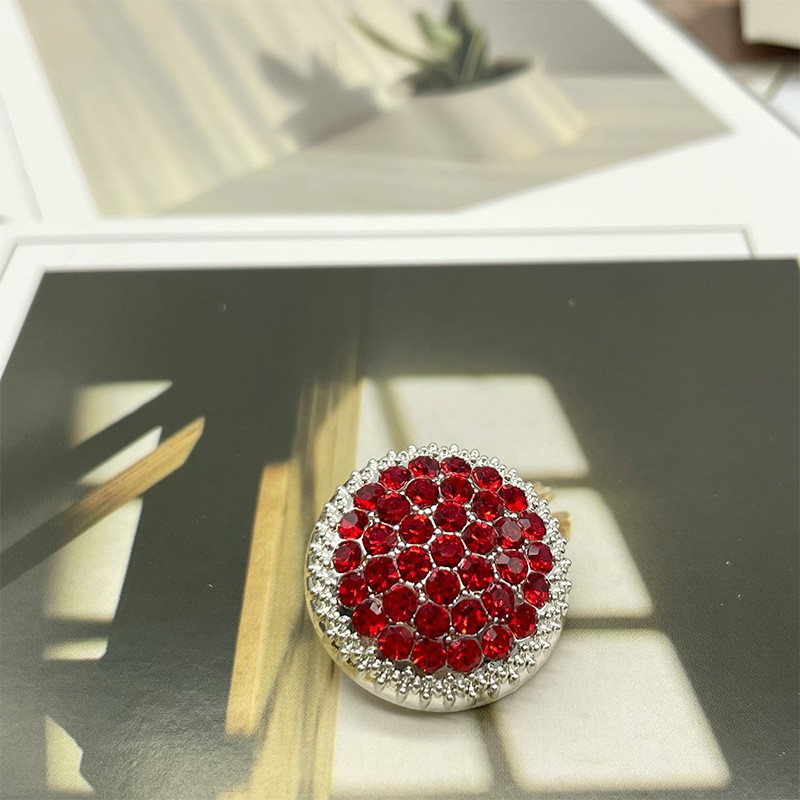 Luxcy métal strass bouton 10 p - Button Hole Cutter avis et prix