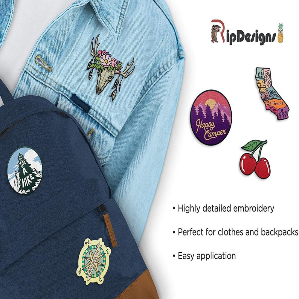Patch thermocollant tissé à mo - Sewing Labels avis et prix
