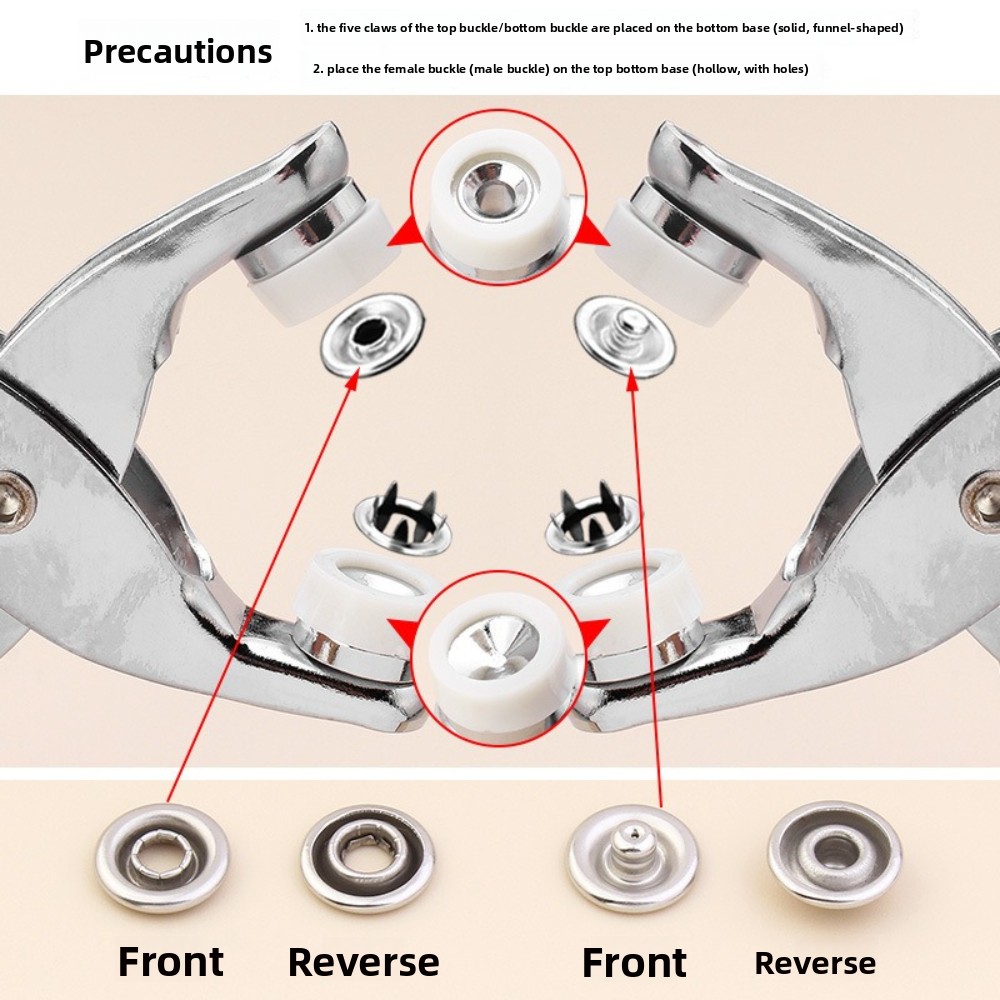 Kit de pinces à boutons-pressi - Snap Button Plier avis et prix