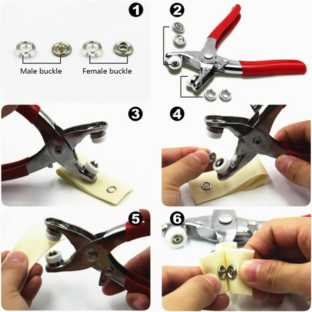 Kit de pinces à boutons-pressi - Snap Button Plier avis et prix