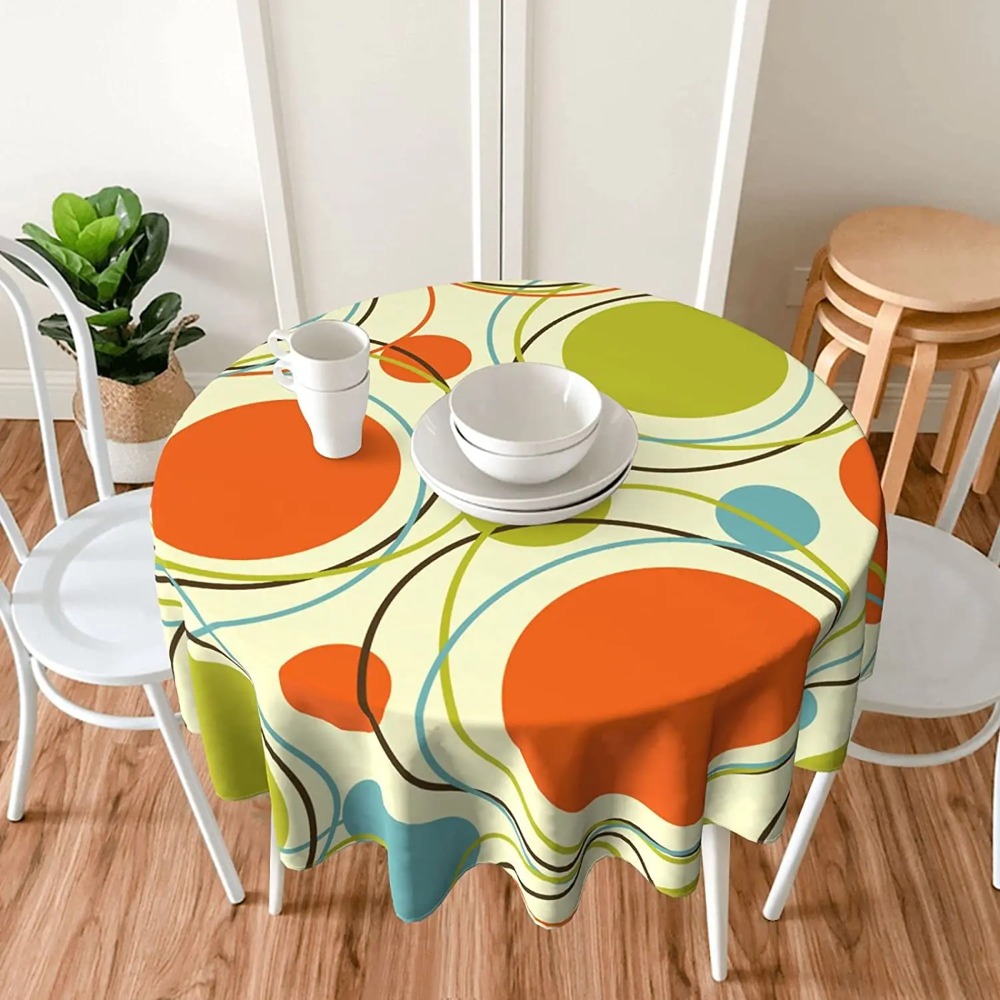 Nappe de Table Ronde en Polyes - Century Textile & Sewing Supply Hours avis et prix