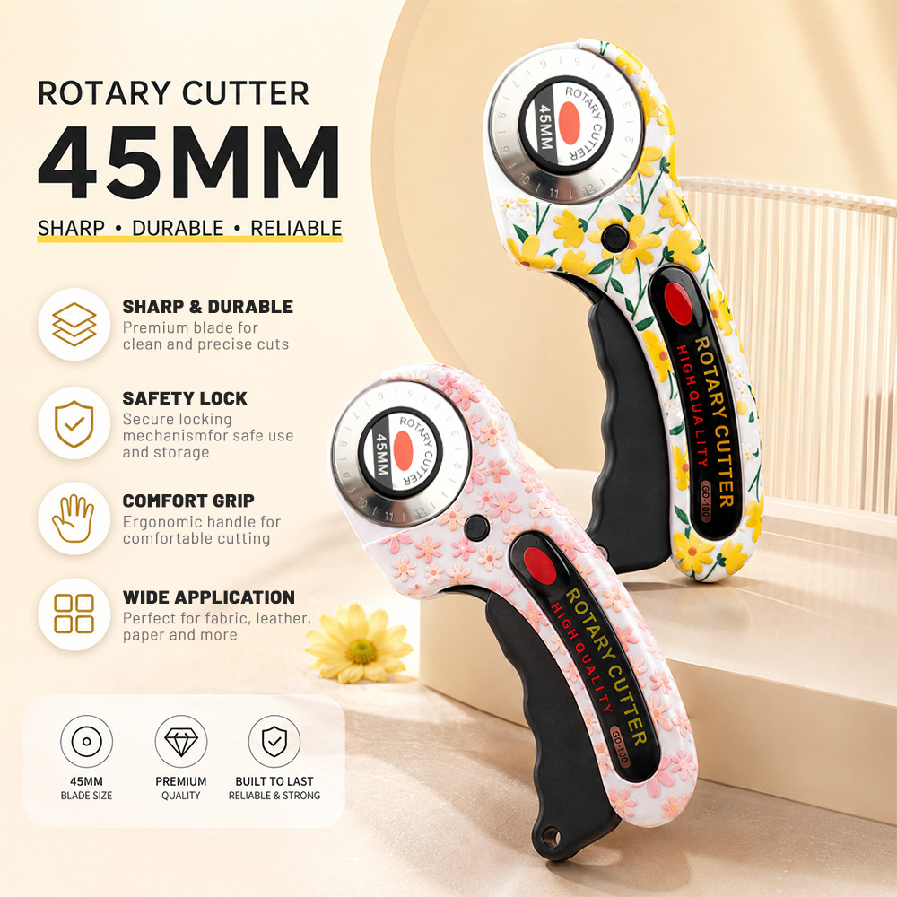 Cutter rotatif 45 mm pour papi - Rotary Cutter Fabric avis et prix