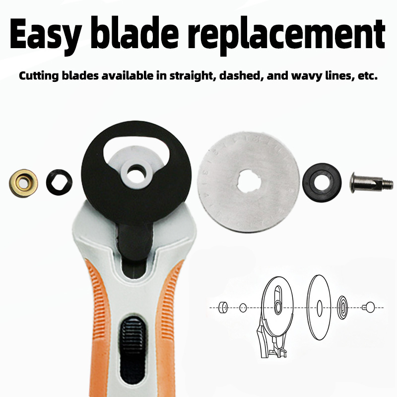 Cutter rotatif de 45 mm, coute - Rotary Cutter Fabric avis et prix