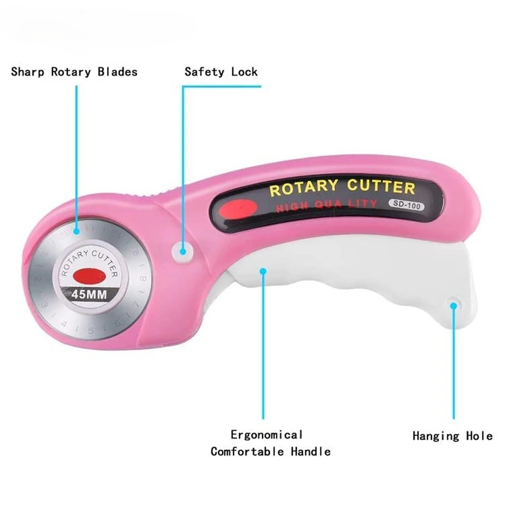 Cutter rotatif de 5 mm avec 5  - Rotary Cutter Fabric avis et prix