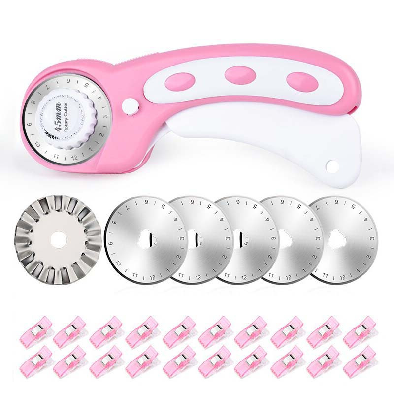 Kit de coupe-bordures rose loi - Rotary Cutter Fabric avis et prix