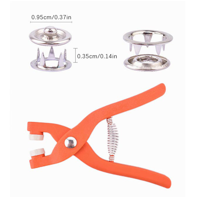 50/100 PIÈCES Boutons à pressi - Snap Button Plier avis et prix