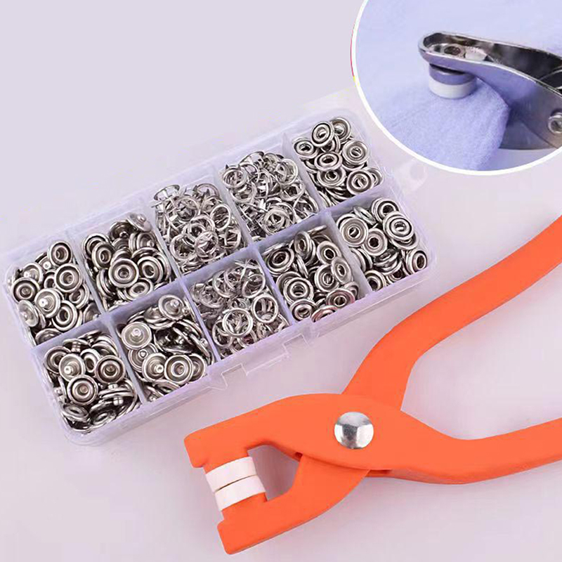 50/100 PIÈCES Boutons à pressi - Snap Button Plier avis et prix